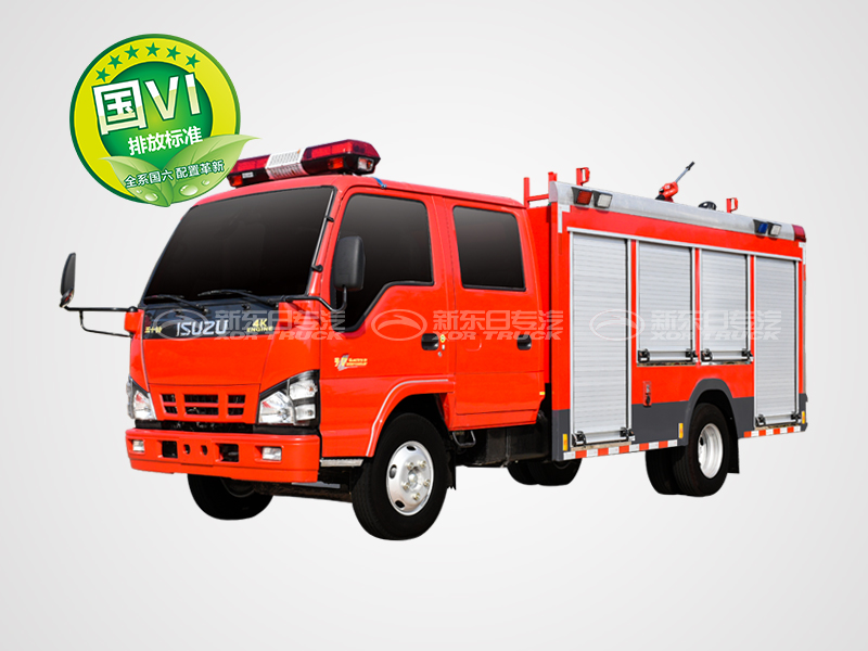 新東日牌 國六內藏罐五十鈴水罐消防車2.5噸